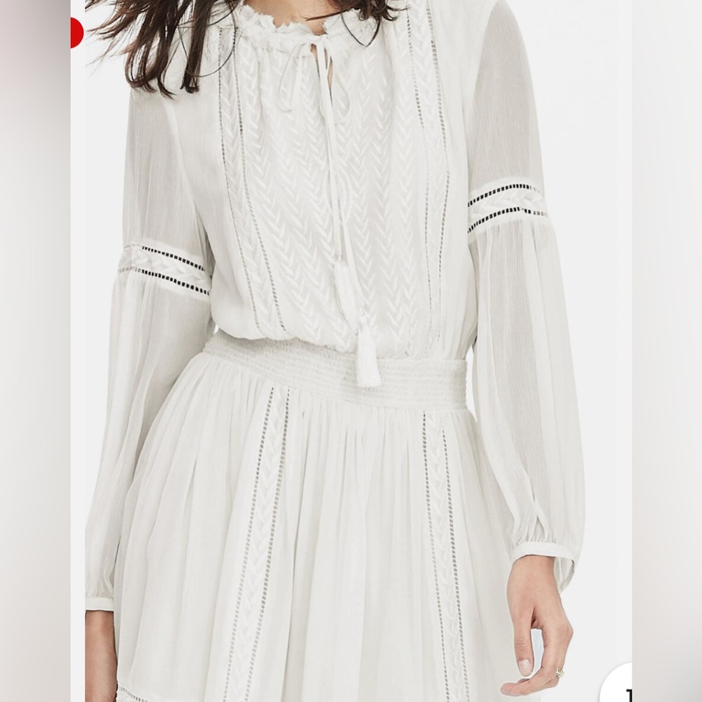 Banana Republic Heritage Embroidered Boho Dress